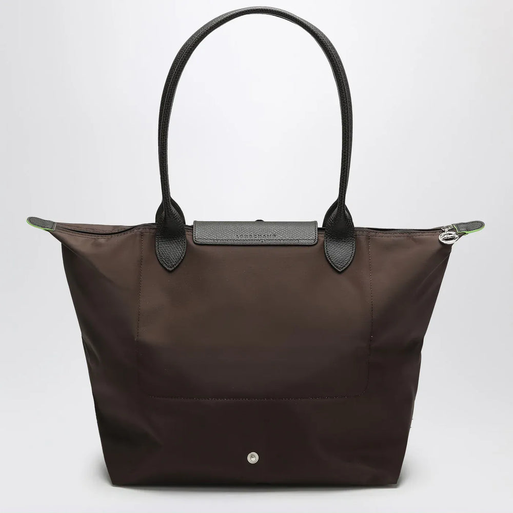 Longchamp - Mocha coloured Le Pliage Green L bag Brand Apparel & Accessories TU