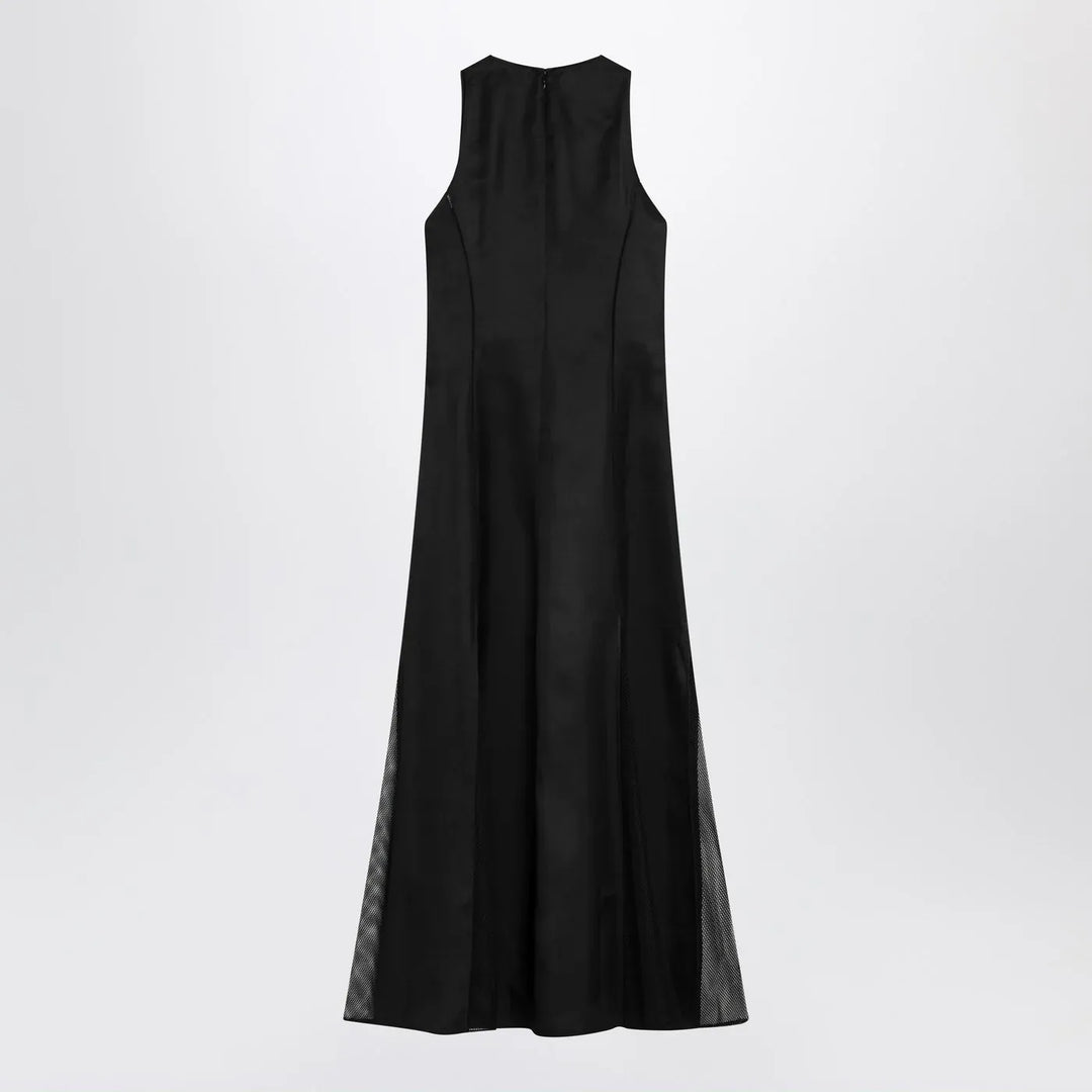 LouLou De Saison - Iraka dress in black silk twill Brand Apparel &amp; Accessories