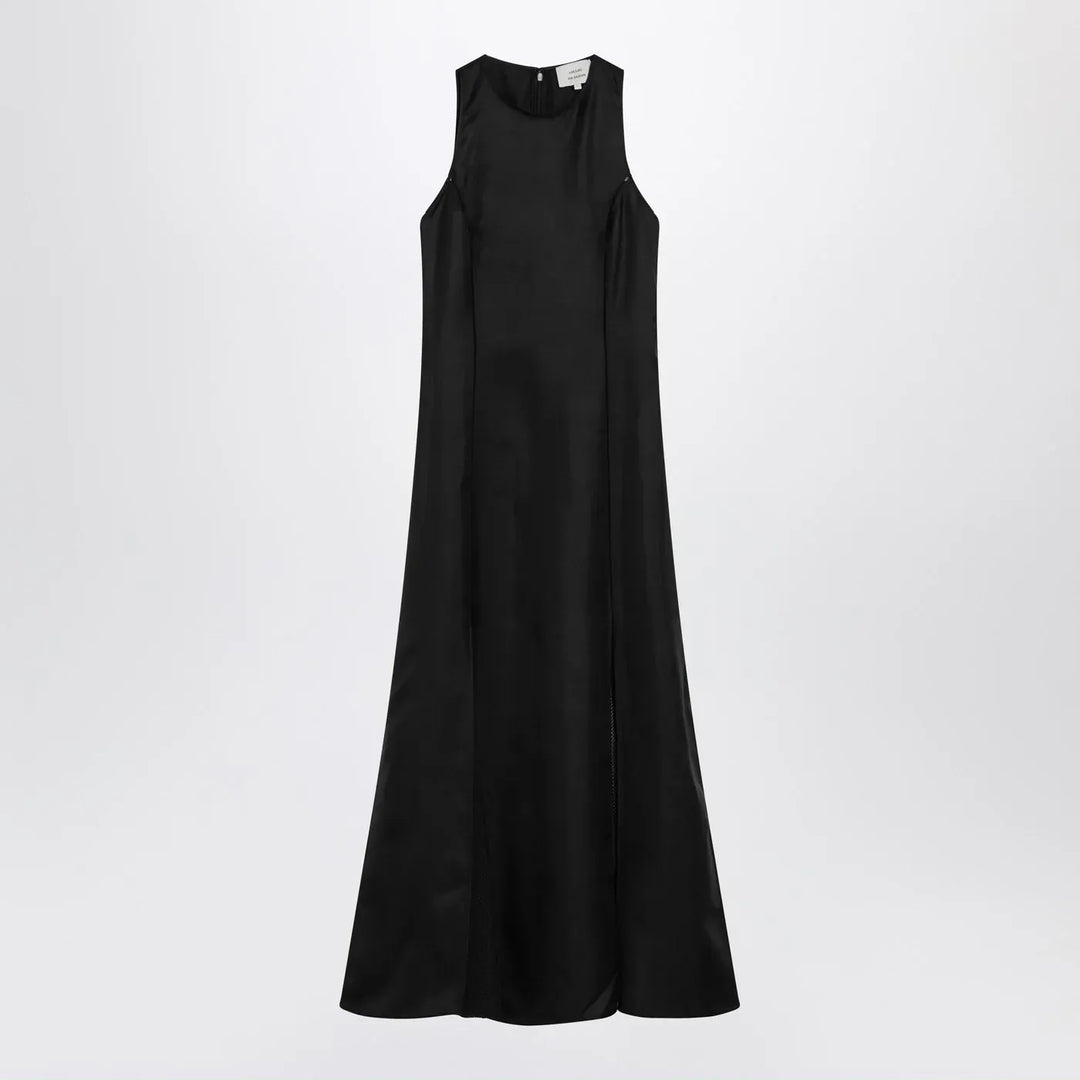 LouLou De Saison - Iraka dress in black silk twill Brand Apparel &amp; Accessories S