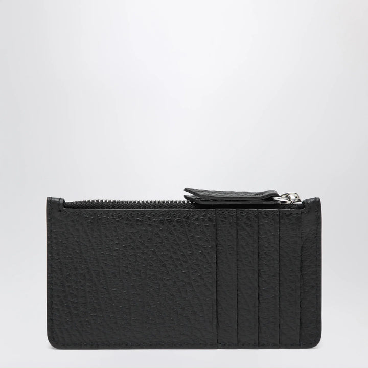 Maison Margiela - Black Four Stitches Zip Cardholder Brand Apparel &amp; Accessories TU