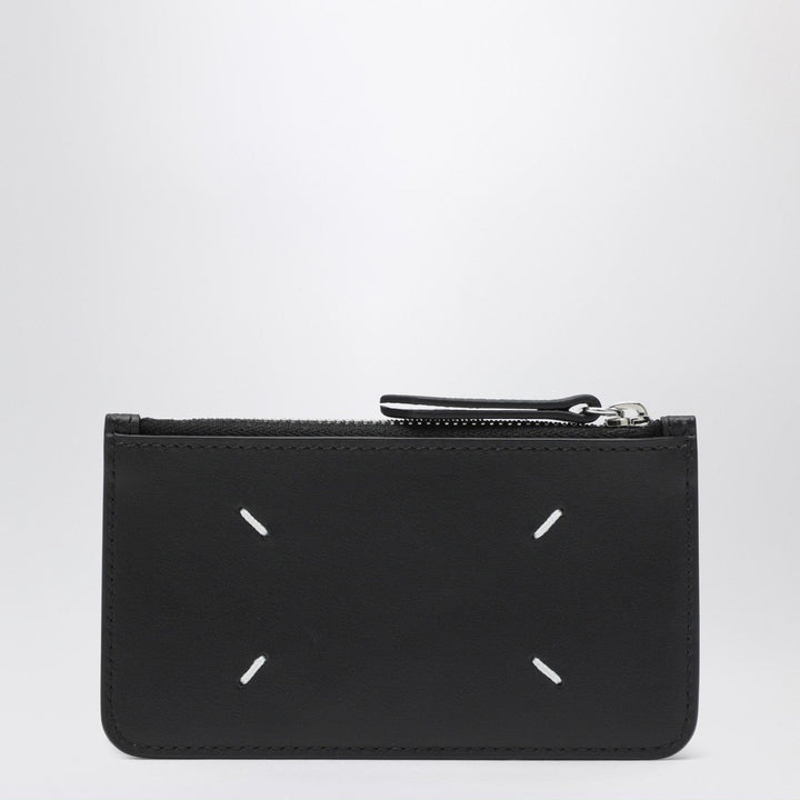 Apparel &amp; Accessories TU Maison Margiela - Black Four Stitches zippered card holder Brand