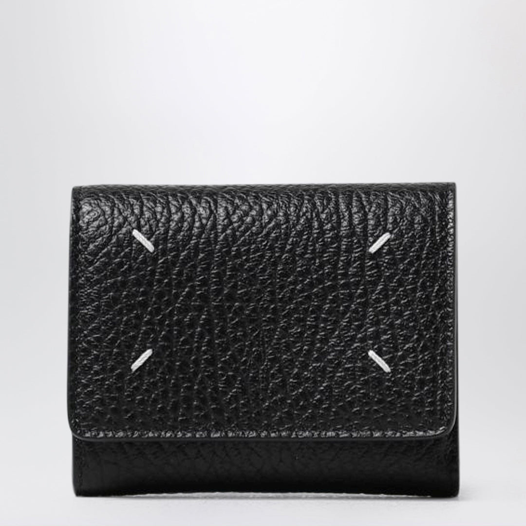 Apparel &amp; Accessories TU Maison Margiela - Four Stitches trifold wallet black Brand
