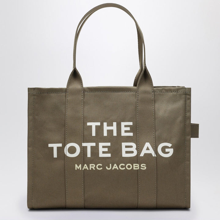 Apparel &amp; Accessories TU Marc Jacobs - Slate green canvas large Tote Bag Brand