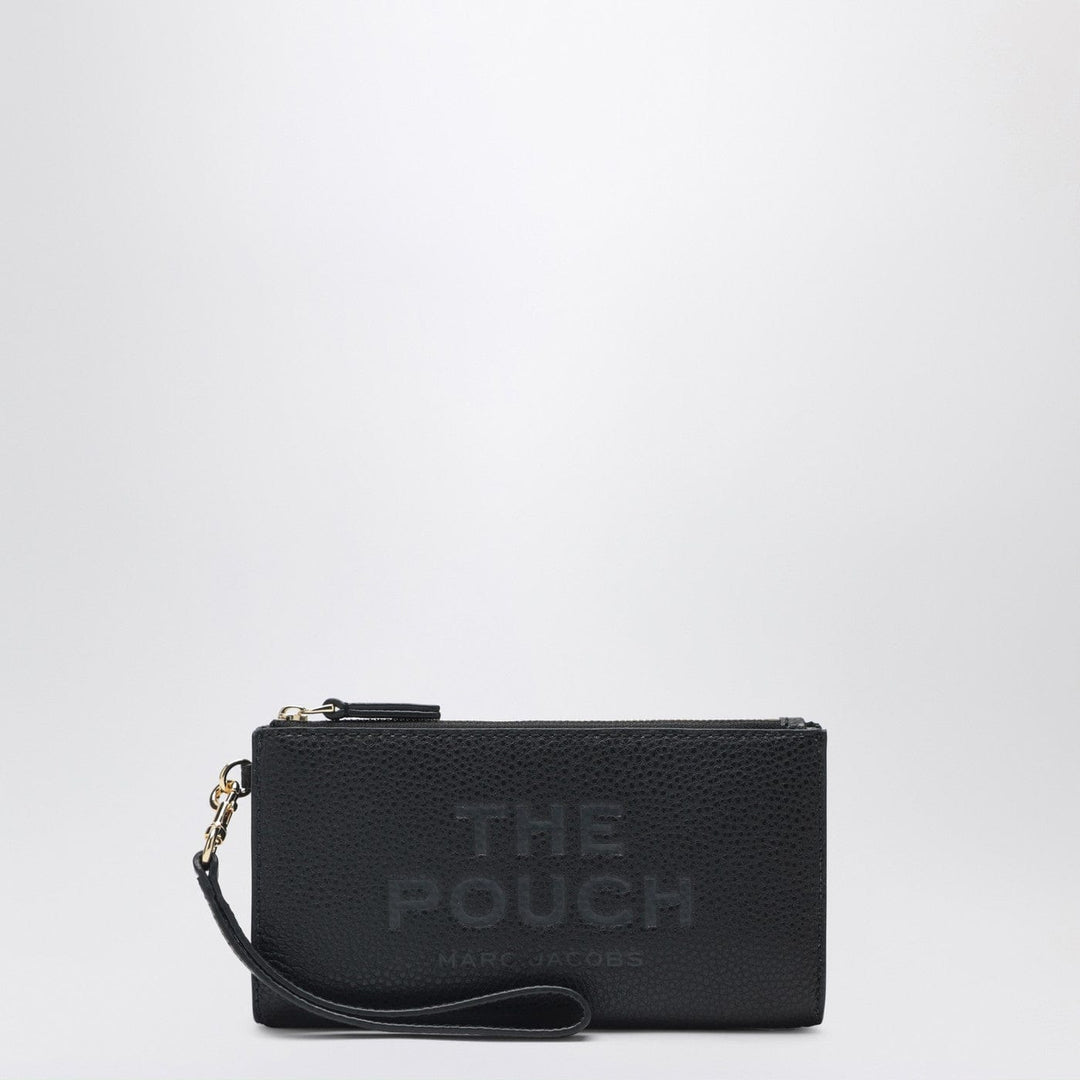 Apparel &amp; Accessories TU Marc Jacobs - The Pouch black grained leather bag Brand