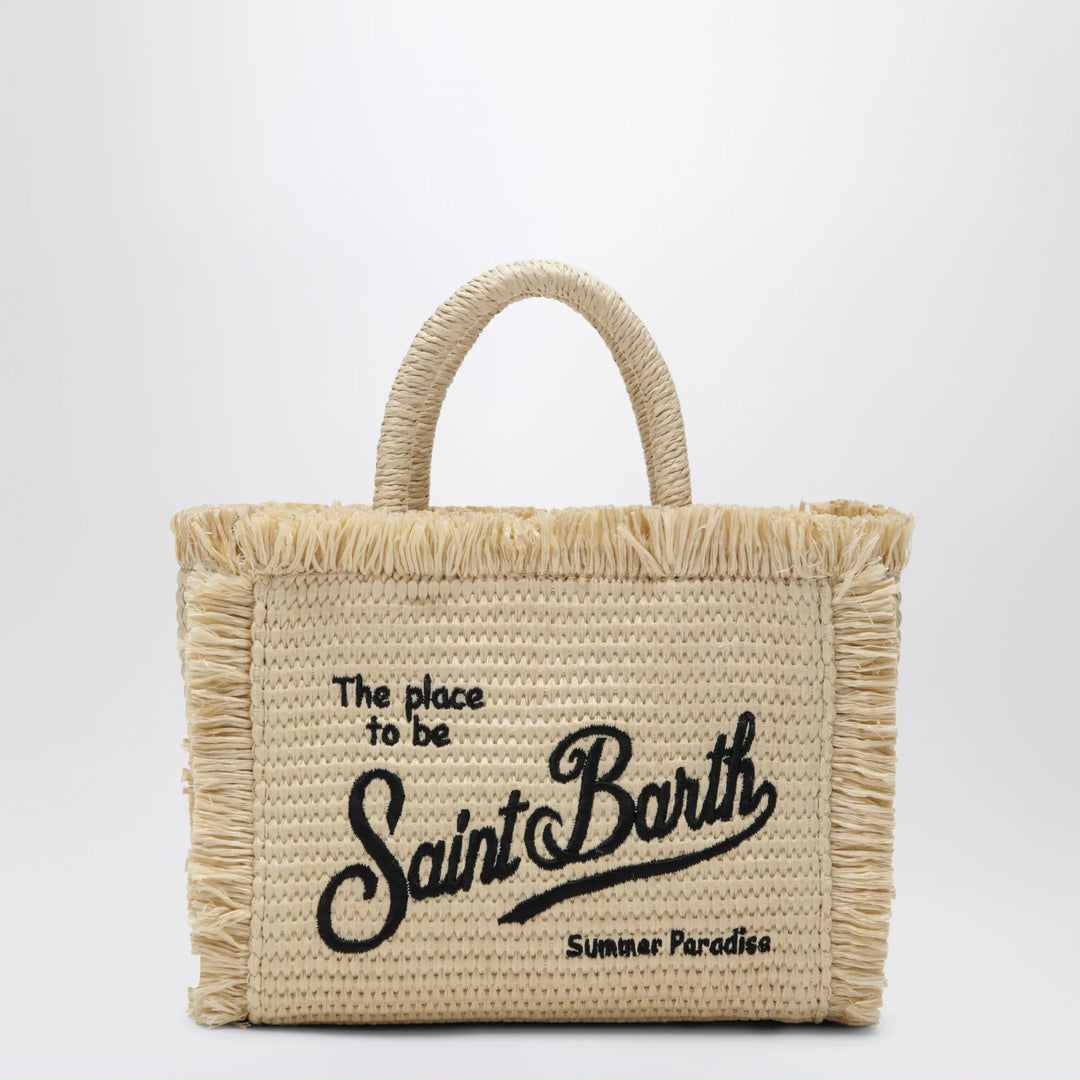 MC2 Saint Barth - Small Colette bag in straw-effect fabric Brand Apparel &amp; Accessories TU