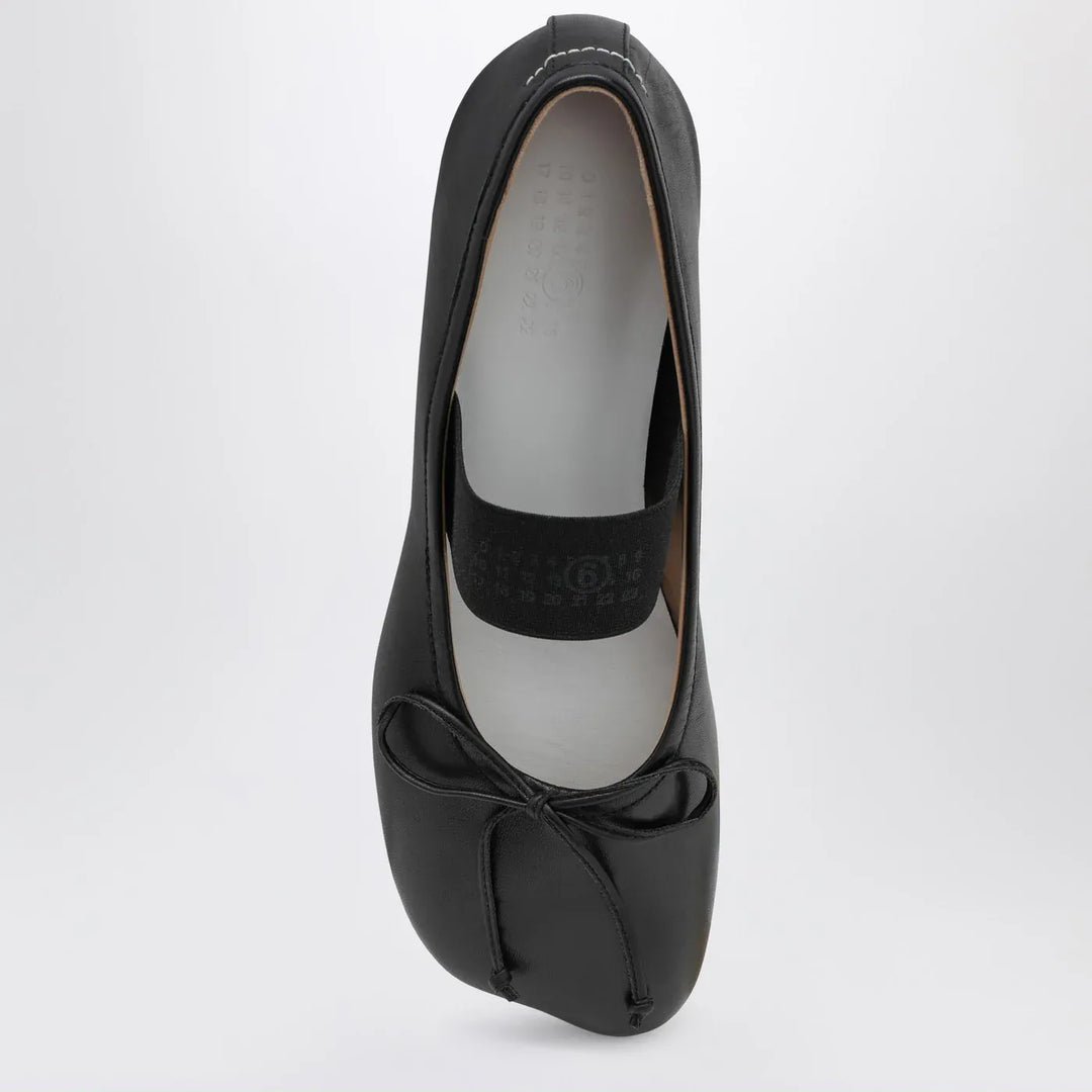 MM6 Maison Margiela - Anatomic Numeric black ballet flats Brand Apparel &amp; Accessories