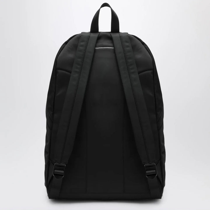 MM6 Maison Margiela - Numeric black nylon backpack Brand Apparel &amp; Accessories TU
