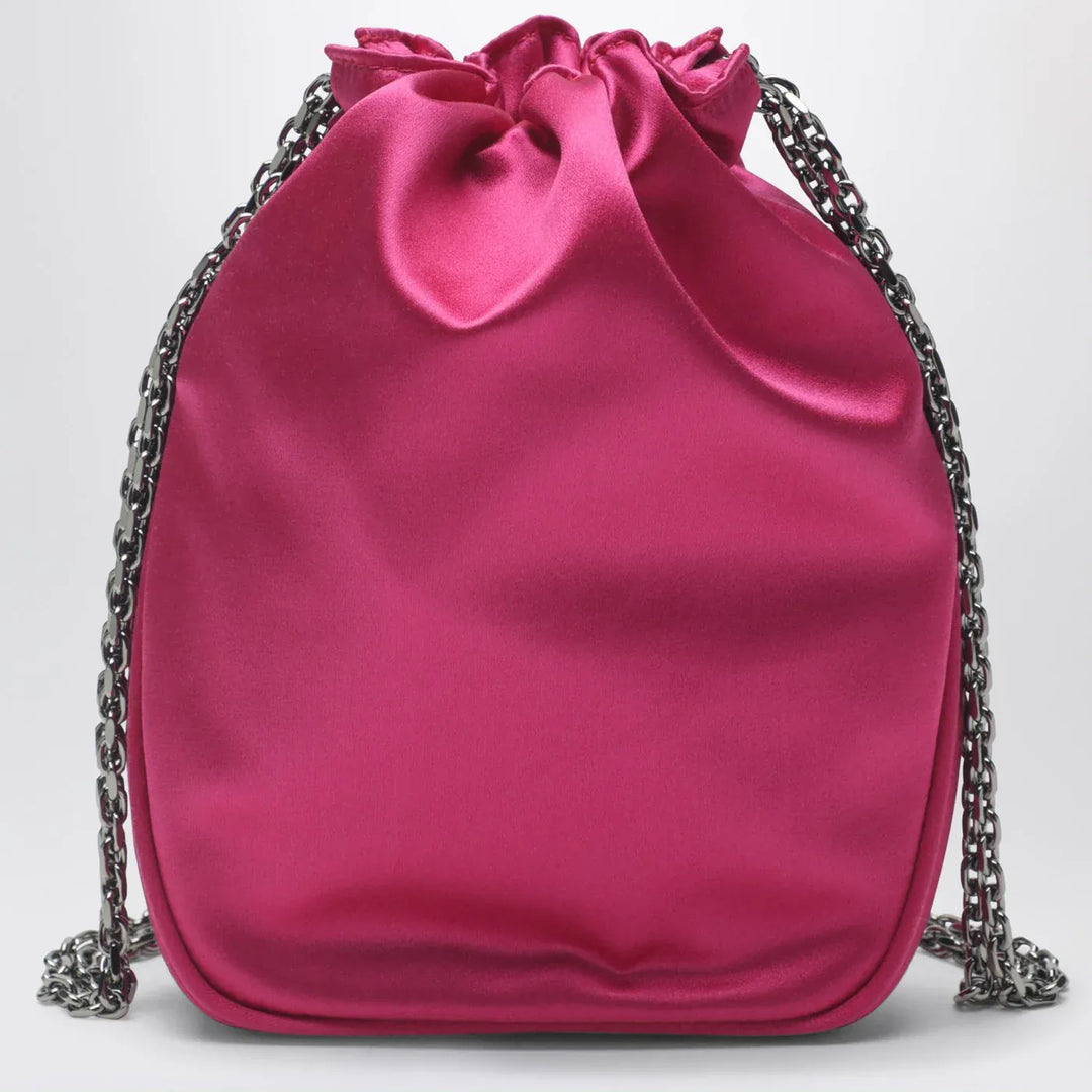 ROGER VIVIER - Nano Pilgrim bag in fuchsia satin Brand Apparel &amp; Accessories TU