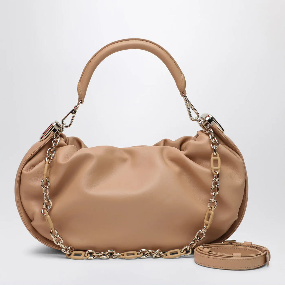 ROGER VIVIER - Viv' Choc Royal desert leather hobo bag Brand Apparel & Accessories TU