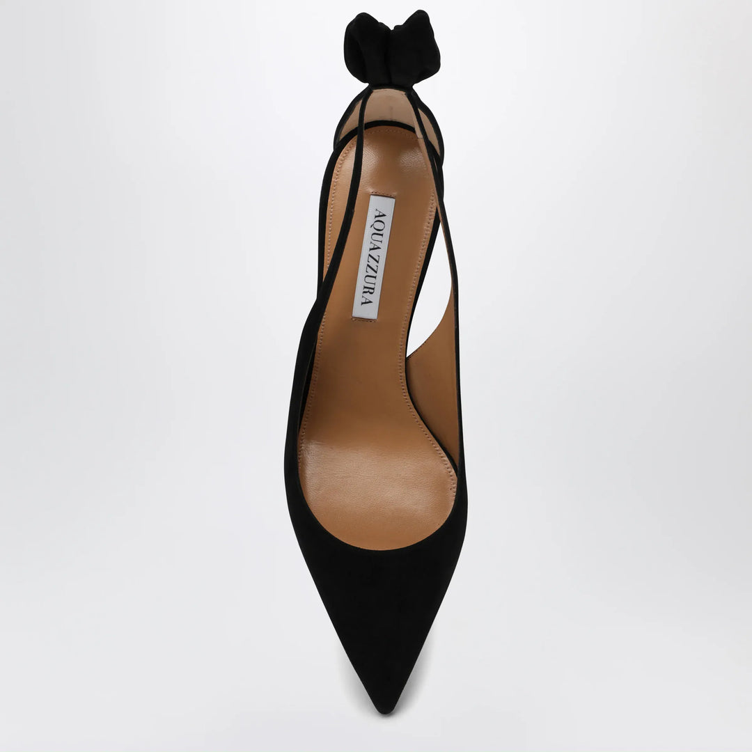 Aquazzura - Black suede Deneuve pumps Brand Apparel &amp; Accessories > Shoes