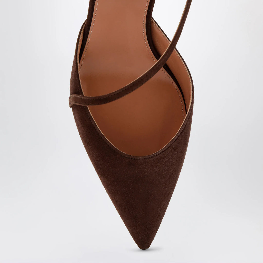 Aquazzura - Espresso Dynasty suede pumps Brand Apparel &amp; Accessories > Shoes 41 IT