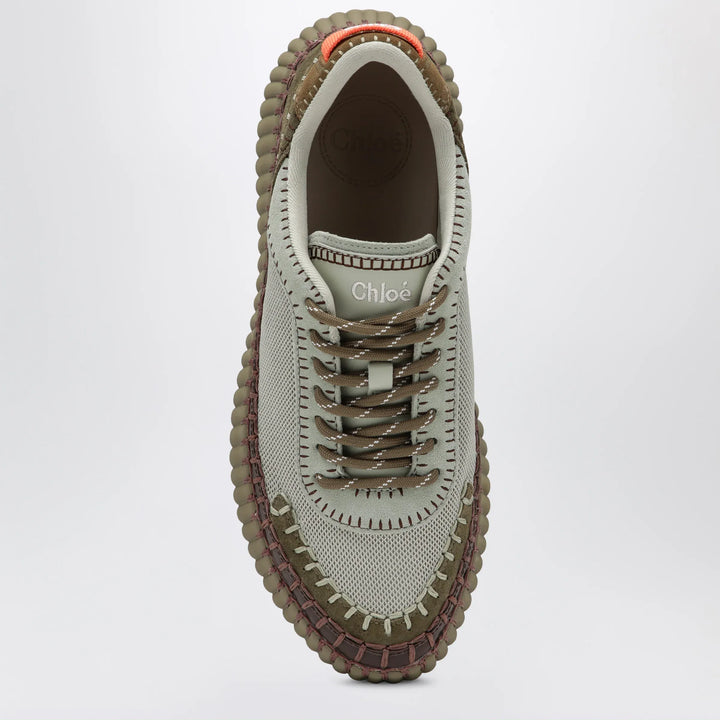 Chloé - Nama sneakers in military green Brand Apparel &amp; Accessories > Shoes