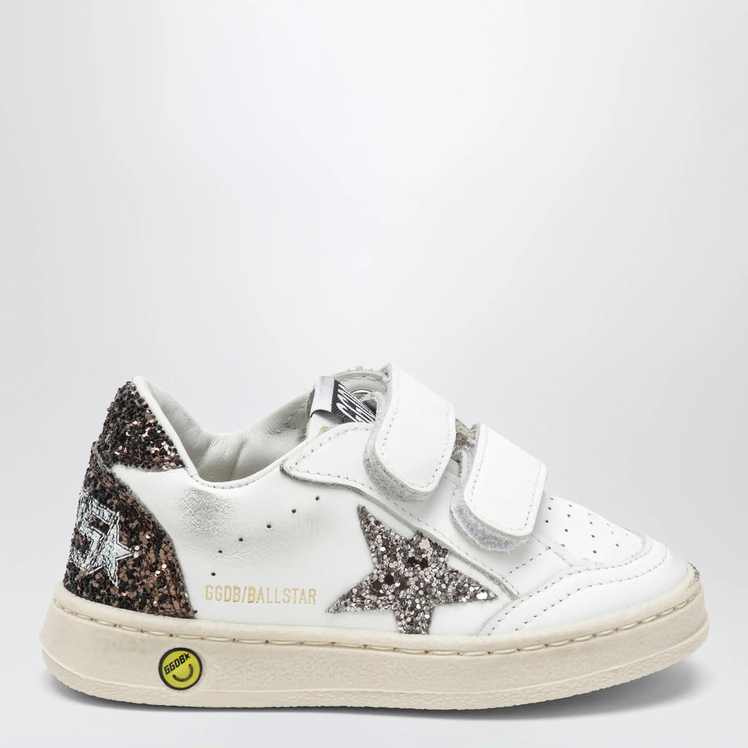 Golden Goose - Ball Star sneakers in white/ash/brown Brand Apparel & Accessories > Shoes 36