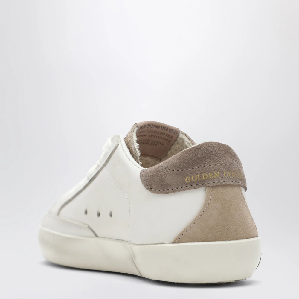 Golden Goose - Sneakers Super-Star Milk/Dark grey/Beige Brand Apparel & Accessories > Shoes