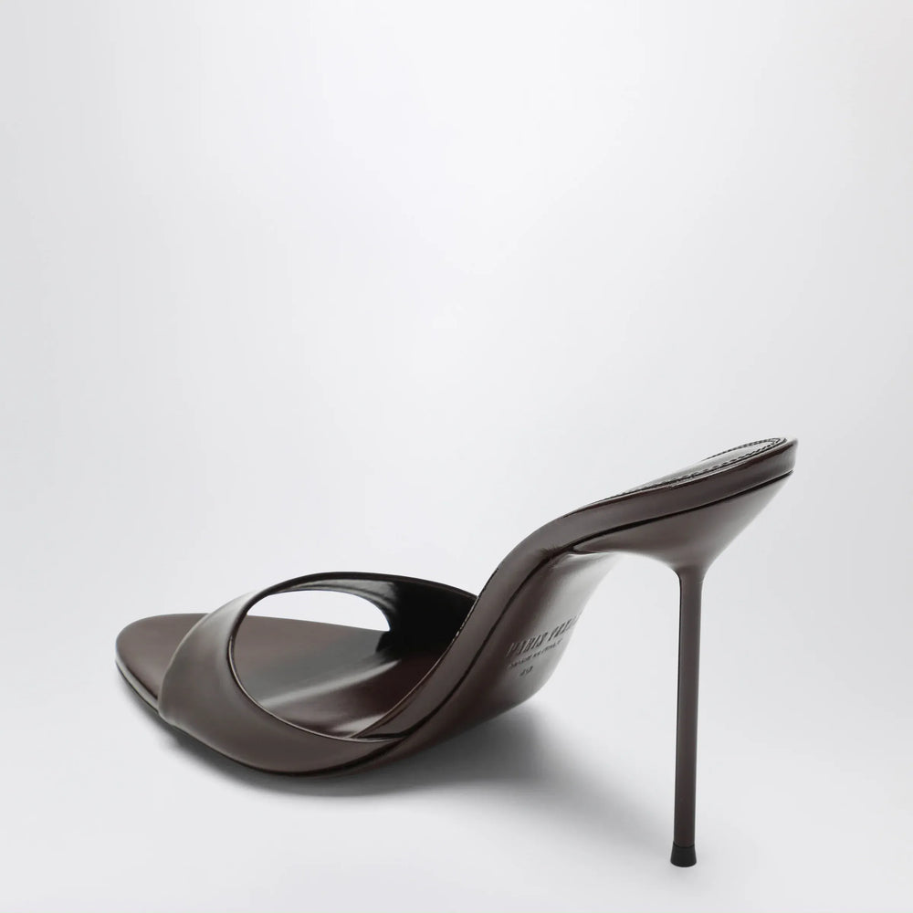 Paris Texas - Lidia mules in ebony patent leather Brand Apparel & Accessories > Shoes