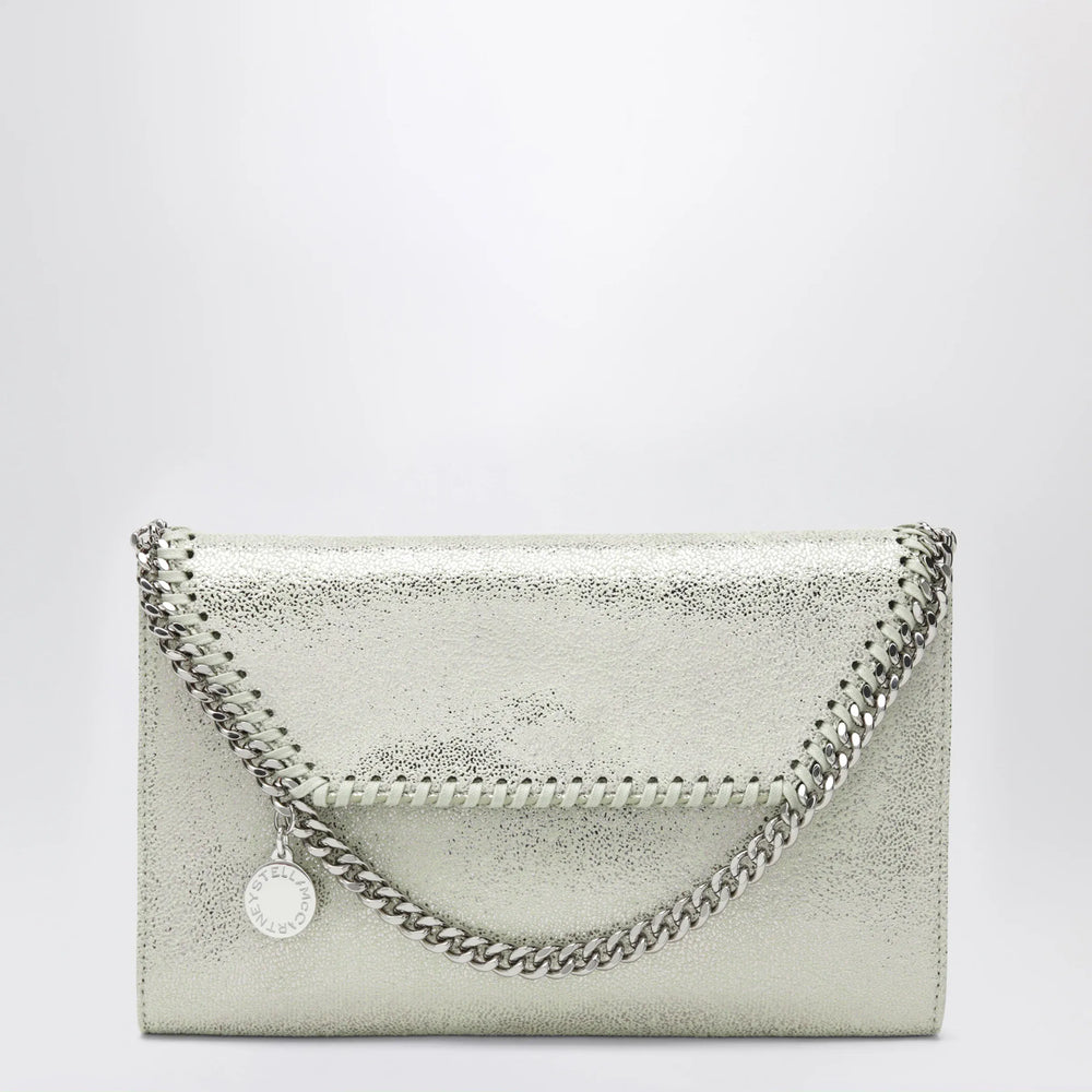 Stella McCartney - Falabella wallet-on-chain in light lime green Brand Apparel & Accessories TU