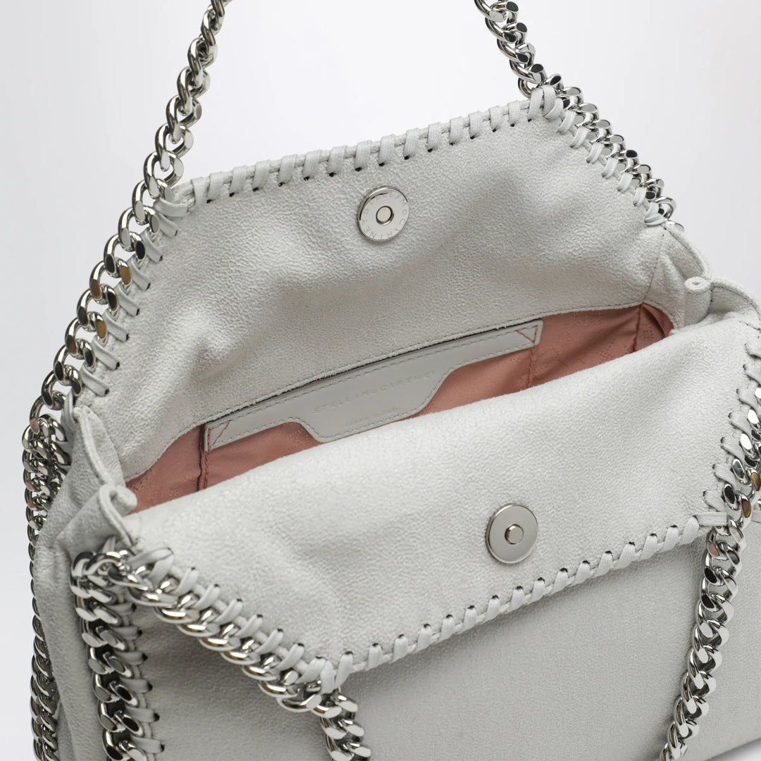 Stella McCartney - Pearl grey Falabella mini tote bag Brand Apparel &amp; Accessories TU
