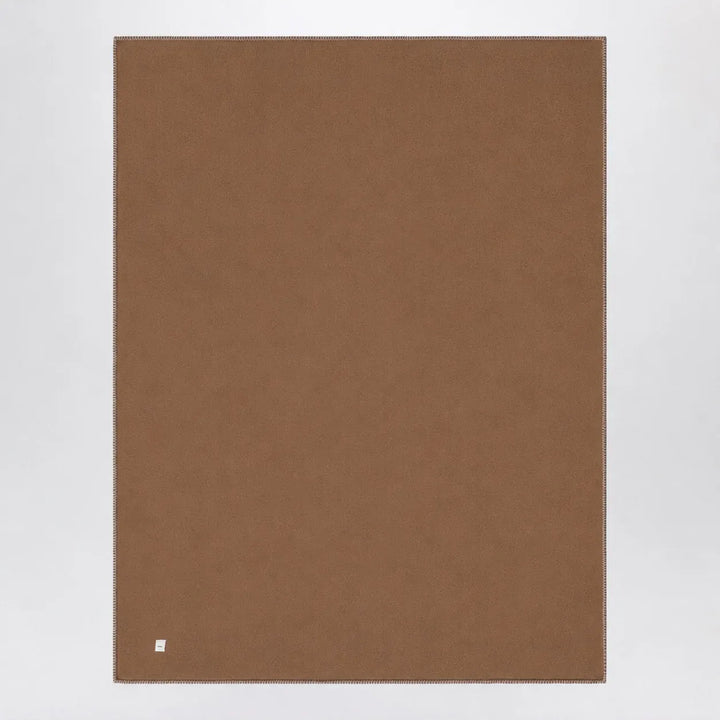 Tekla - Brown lambswool blanket Brand Apparel &amp; Accessories U