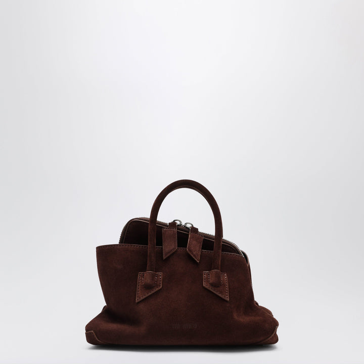 Apparel &amp; Accessories TU The Attico - Brown suede La Passeggiata Mini bag Brand