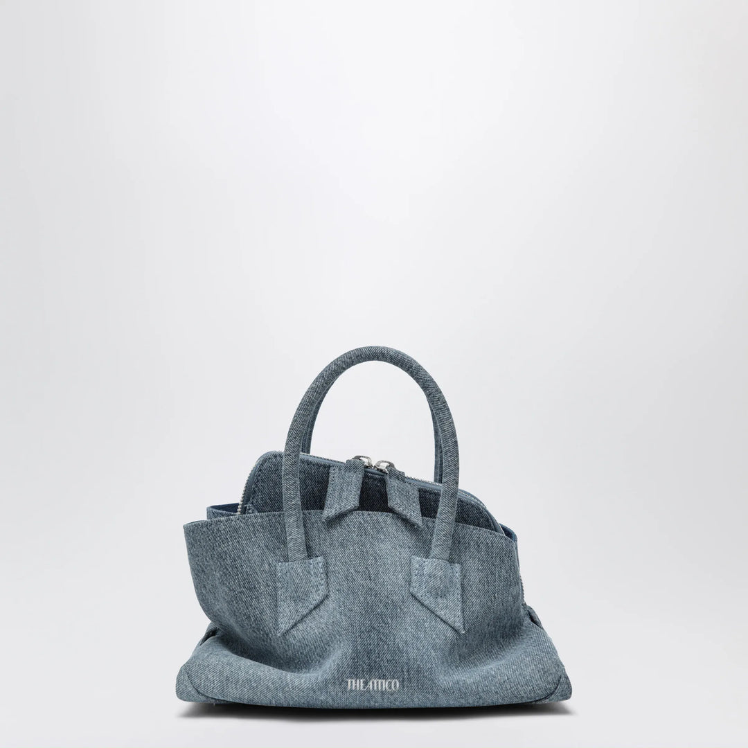 The Attico - La Passeggiata Mini bag in washed denim Brand Apparel &amp; Accessories U