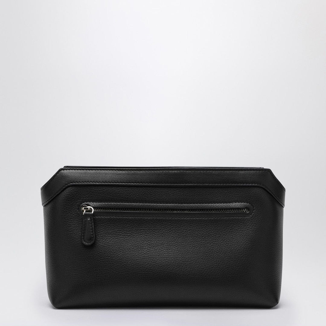 Apparel &amp; Accessories TU The Row - Black leather clutch bag Brand