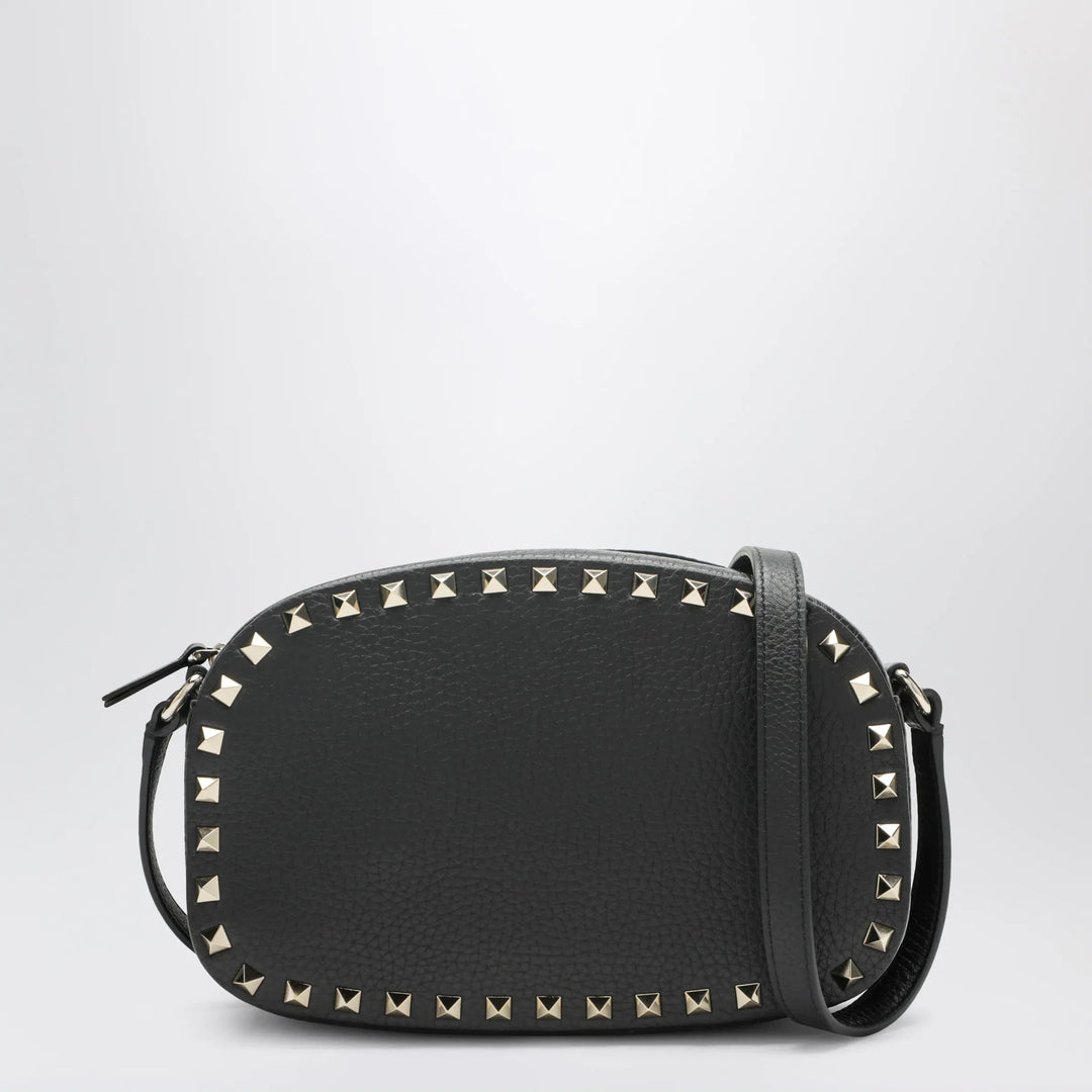 Valentino Garavani - Rockstud Camera Case crossbody bag in black leather Brand Apparel &amp; Accessories U