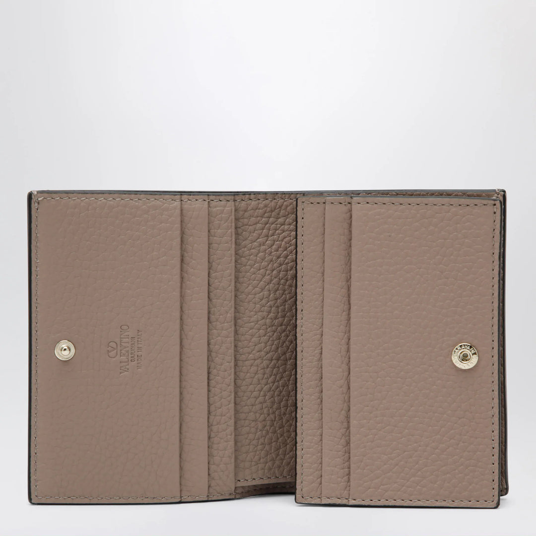Valentino Garavani - Rockstud wallet in powder pink leather Brand Apparel &amp; Accessories U