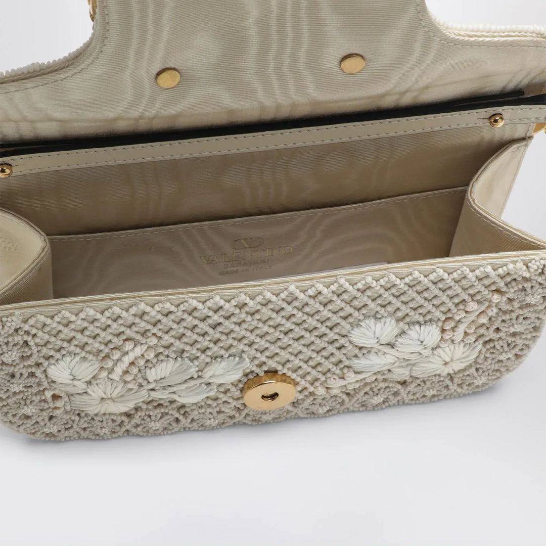 Valentino Garavani - Small Locò bag with VLogo Signature jewel Brand Apparel &amp; Accessories TU