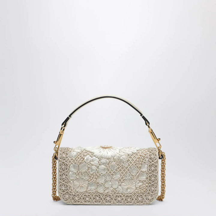 Valentino Garavani - Small Locò bag with VLogo Signature jewel Brand Apparel &amp; Accessories TU
