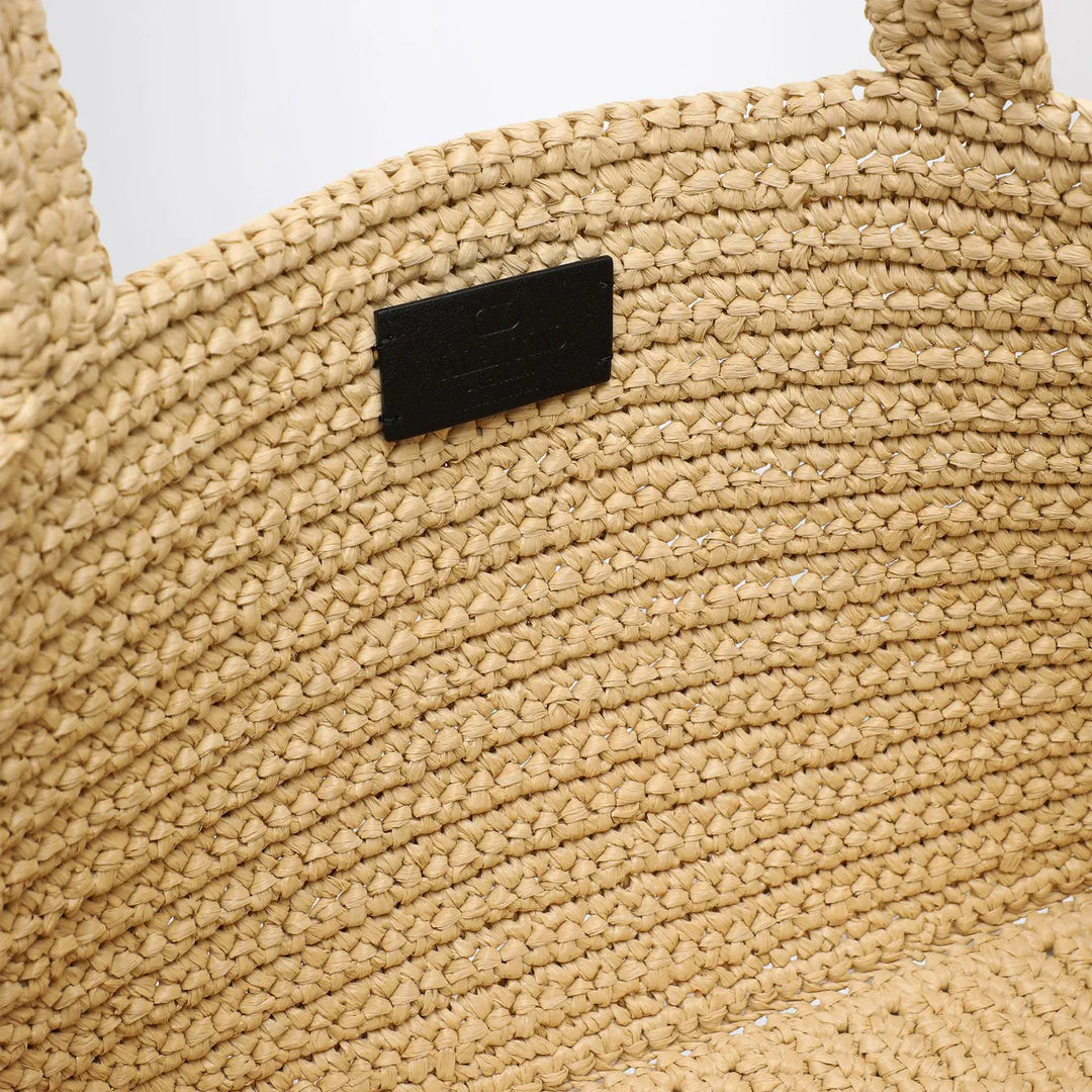 Valentino Garavani - Viva Superstar Crochet medium natural/black bag Brand Apparel &amp; Accessories TU