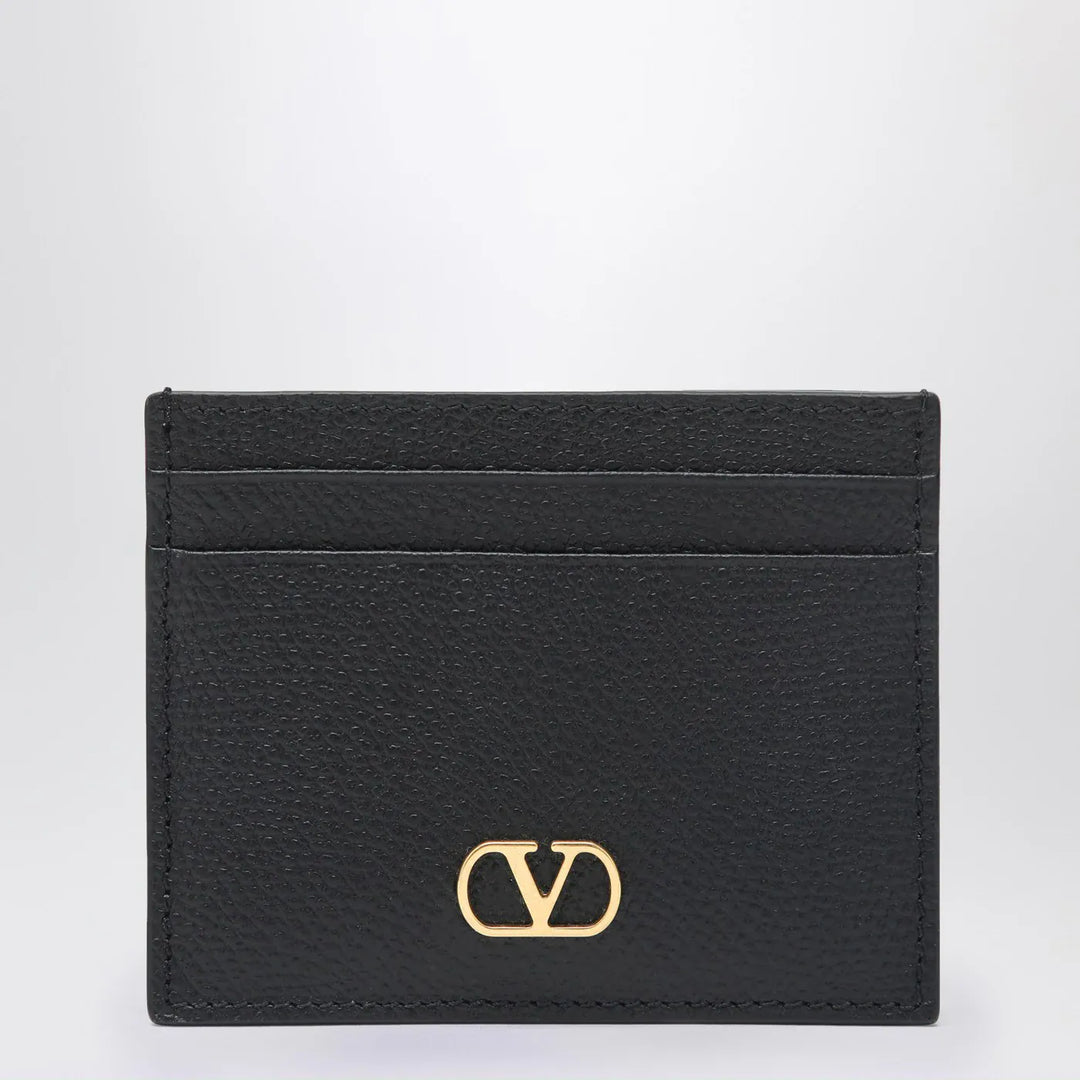 Valentino Garavani - VLogo Signature black credit card holder Brand Apparel &amp; Accessories TU