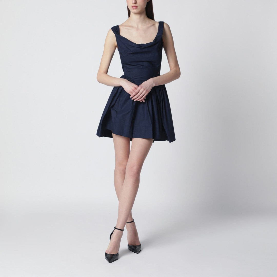 Apparel & Accessories 42  IT Vivienne Westwood - Navy blue Sunday mini dress Brand