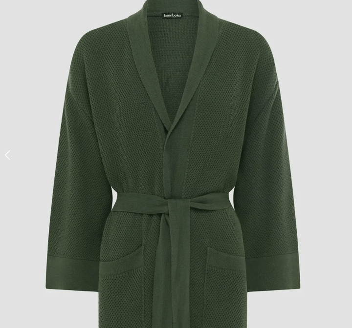 Bathrobes Bemboka Pure Cotton Knitted Bathrobes Brand