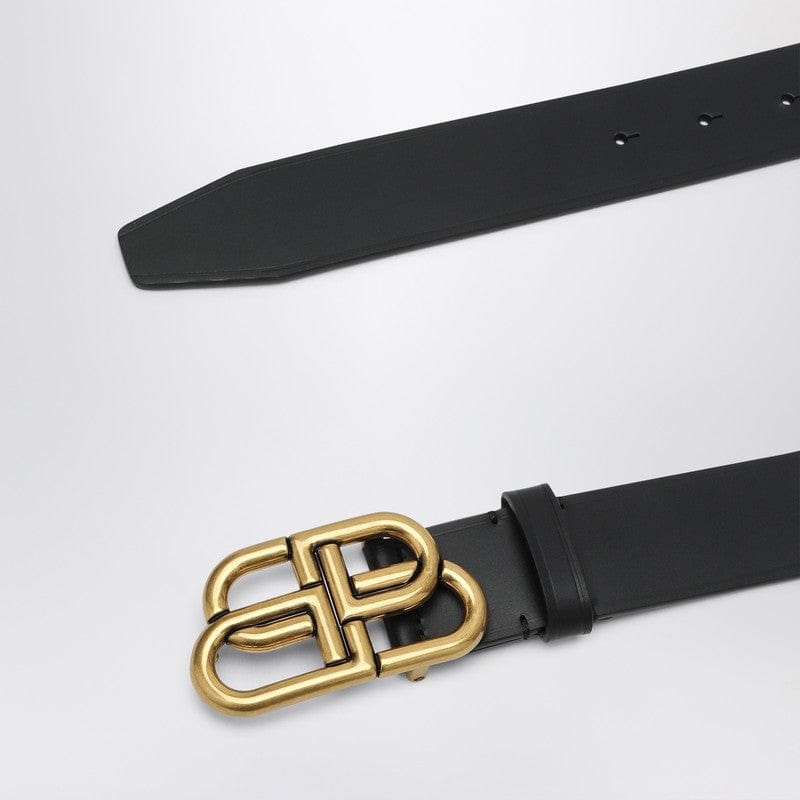 Balenciaga Belts 105 Balenciaga Black leather BB belt Balenciaga Black leather BB belt Brand