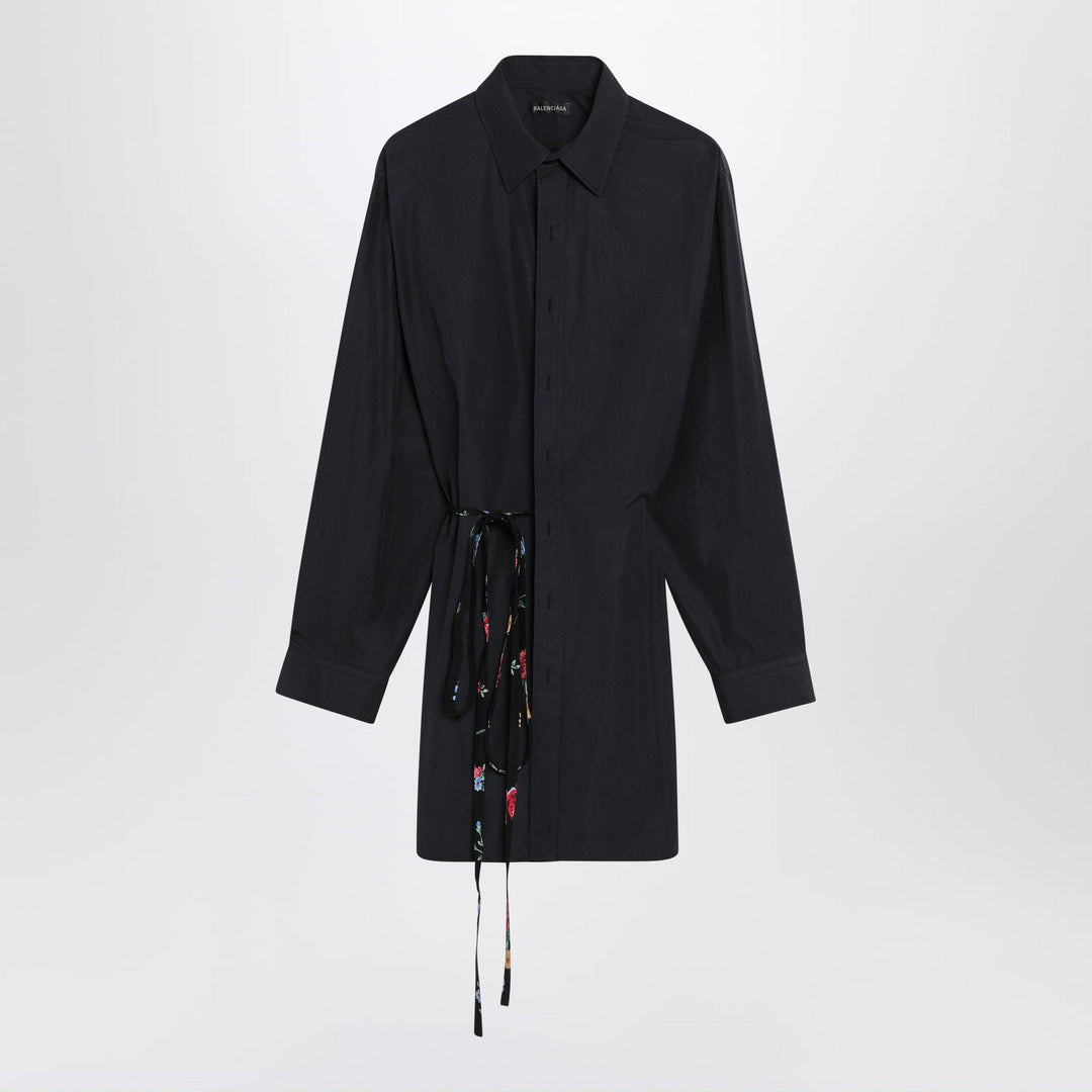 Belts Balenciaga - Short dress with floral waist belt Brand