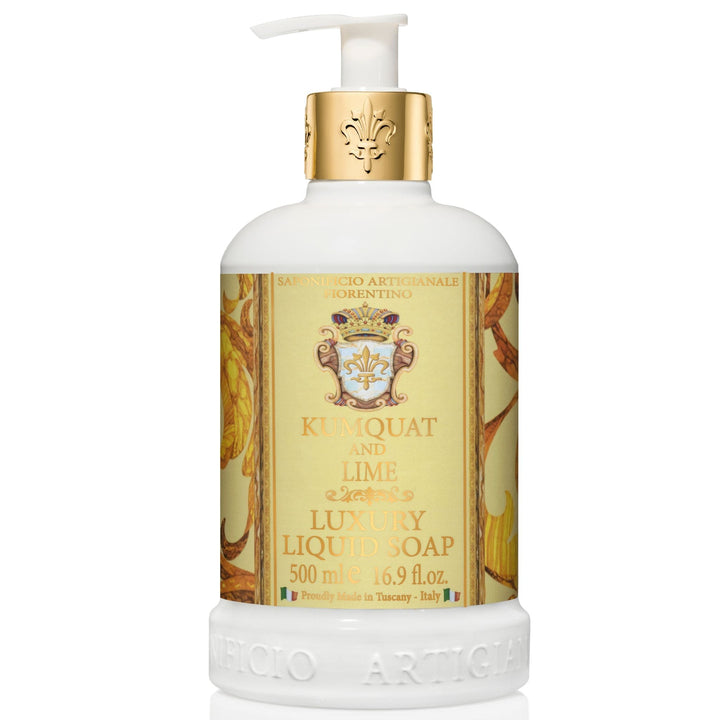 Saponificio Artigianale Fiorentino Body and Hand Wash Bundles Kumquat and Lime Hand Wash Kumquat and Lime Hand Wash Brand