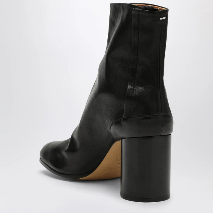 Maison Margiela - Black leather Tabi ankle boots Brand Boots
