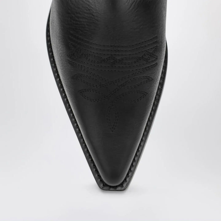 MM6 Maison Margiela - Black Florence cowboy boots Brand Boots 40 IT