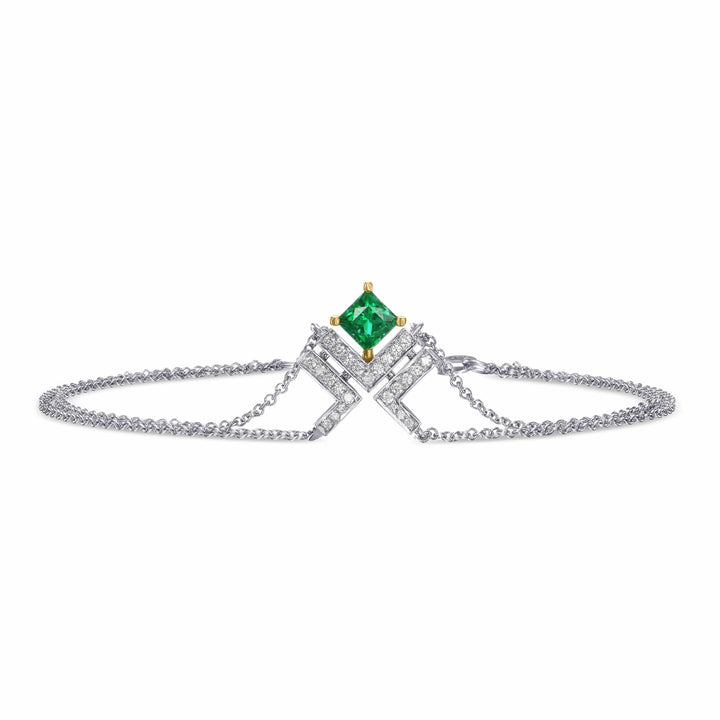 LEIBISH LEGACY Princess Emerald Bracelet Brand Bracelet