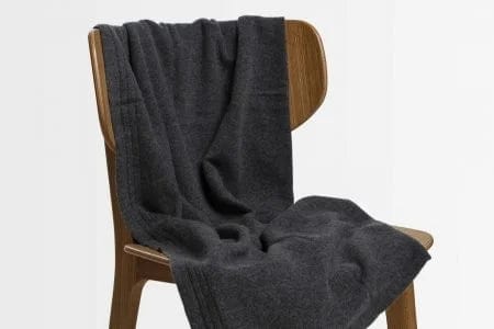 Bemboka Cashmere Throws 120x170cm Charcoal Bemboka Jersey Italian Cashmere Throws - Pre-Shrunk Brand