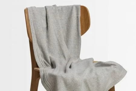 Bemboka Cashmere Throws 120x170cm Oyster Bemboka Jersey Italian Cashmere Throws - Pre-Shrunk Brand