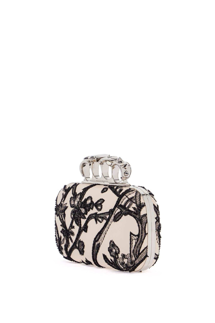 Alexander Mcqueen Clutches os Alexander Mcqueen Clutch The KN Black/White Alexander Mcqueen Clutch The KN Black/White Brand