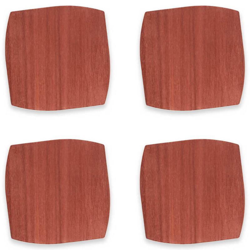 Lignis Coaster Lignis Portofino Coaster Set Of 4, Brick Red Brand