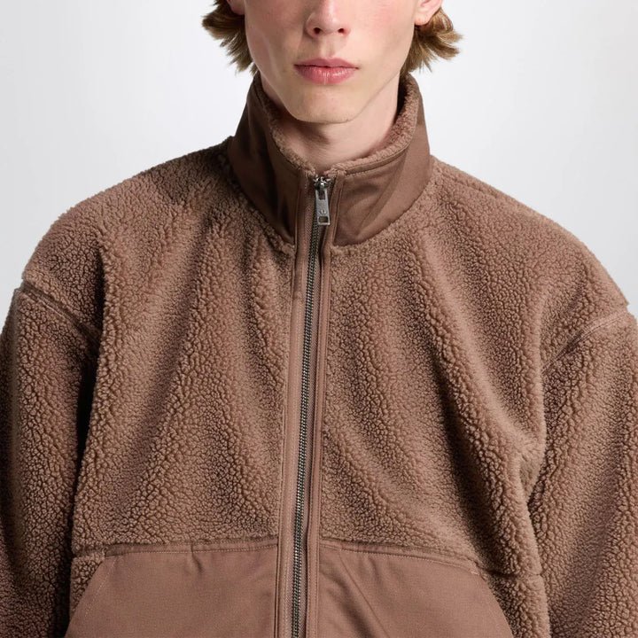adidas Originals - Earth Strata fleece zip jacket Brand Coats &amp; Jackets