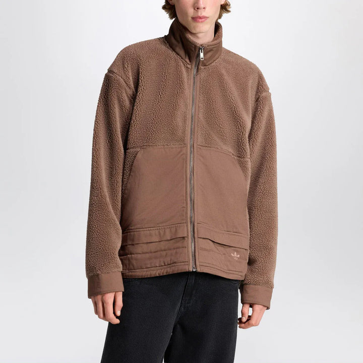 adidas Originals - Earth Strata fleece zip jacket Brand Coats &amp; Jackets L