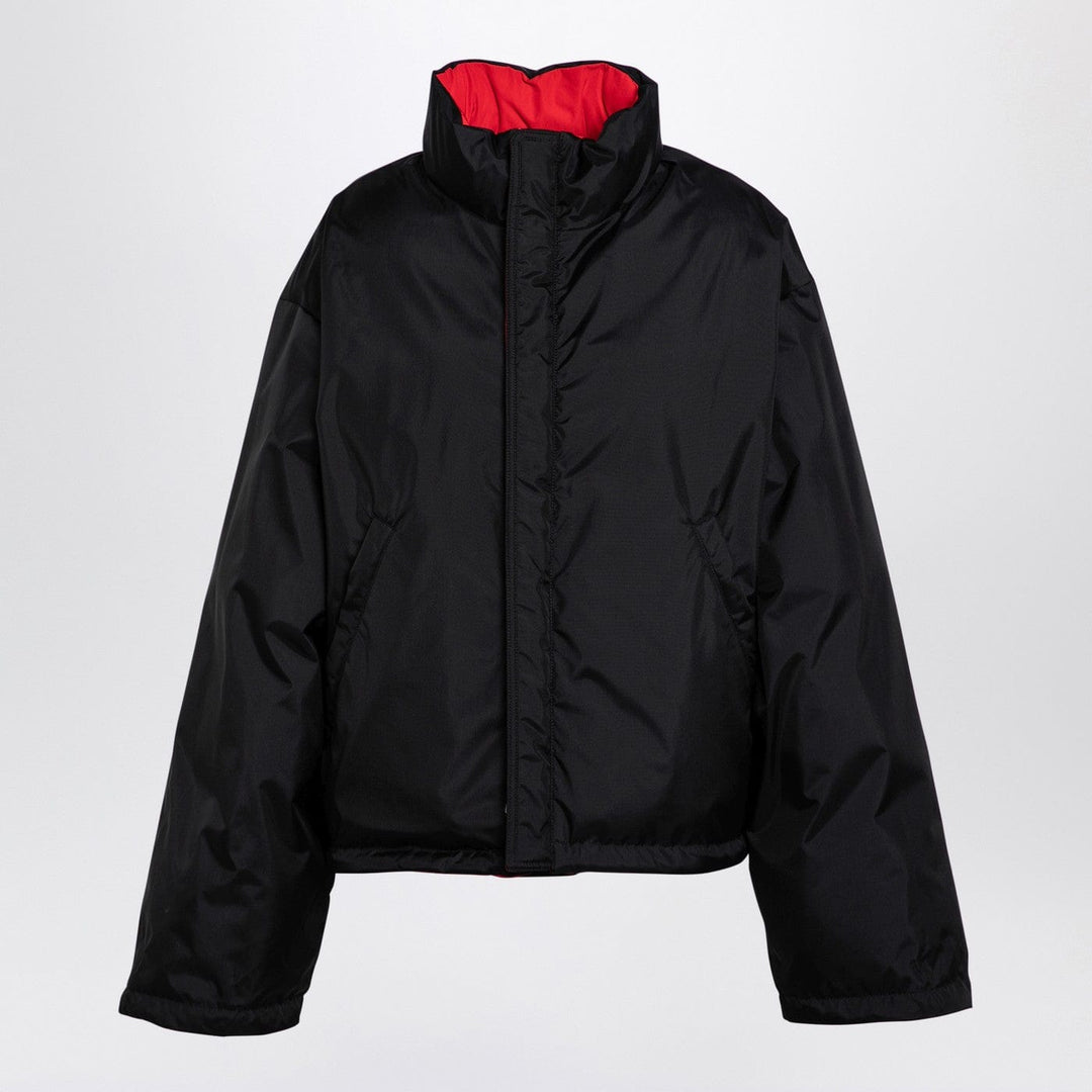 Coats & Jackets 2 Balenciaga - Reversible red and black down jacket in technical twill Brand