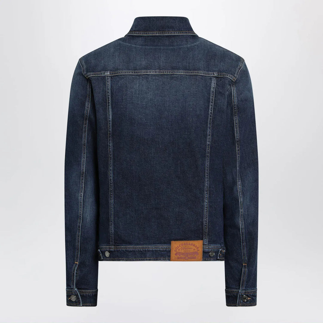Dolce&amp;Gabbana - Blue denim jacket Brand Coats &amp; Jackets