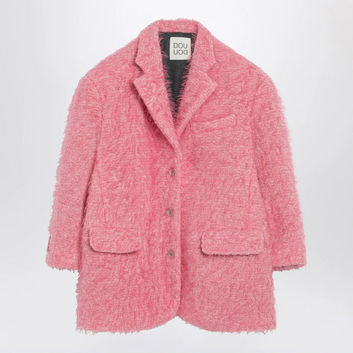 Douuod - Olona pink wool-blend jacket Brand Coats &amp; Jackets 10