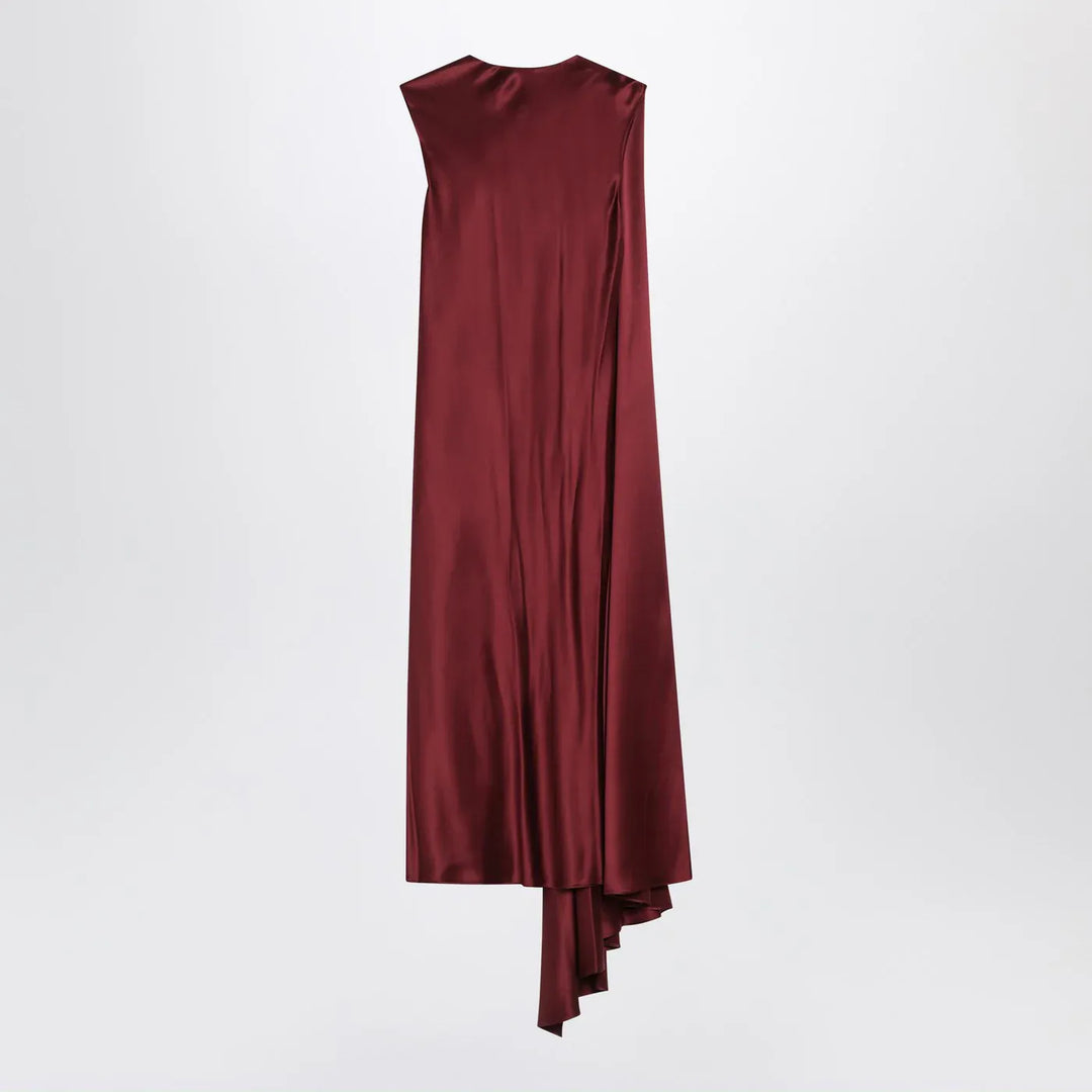 Max Mara Pianoforte - Raspberry cape detail dress Brand Coats &amp; Jackets