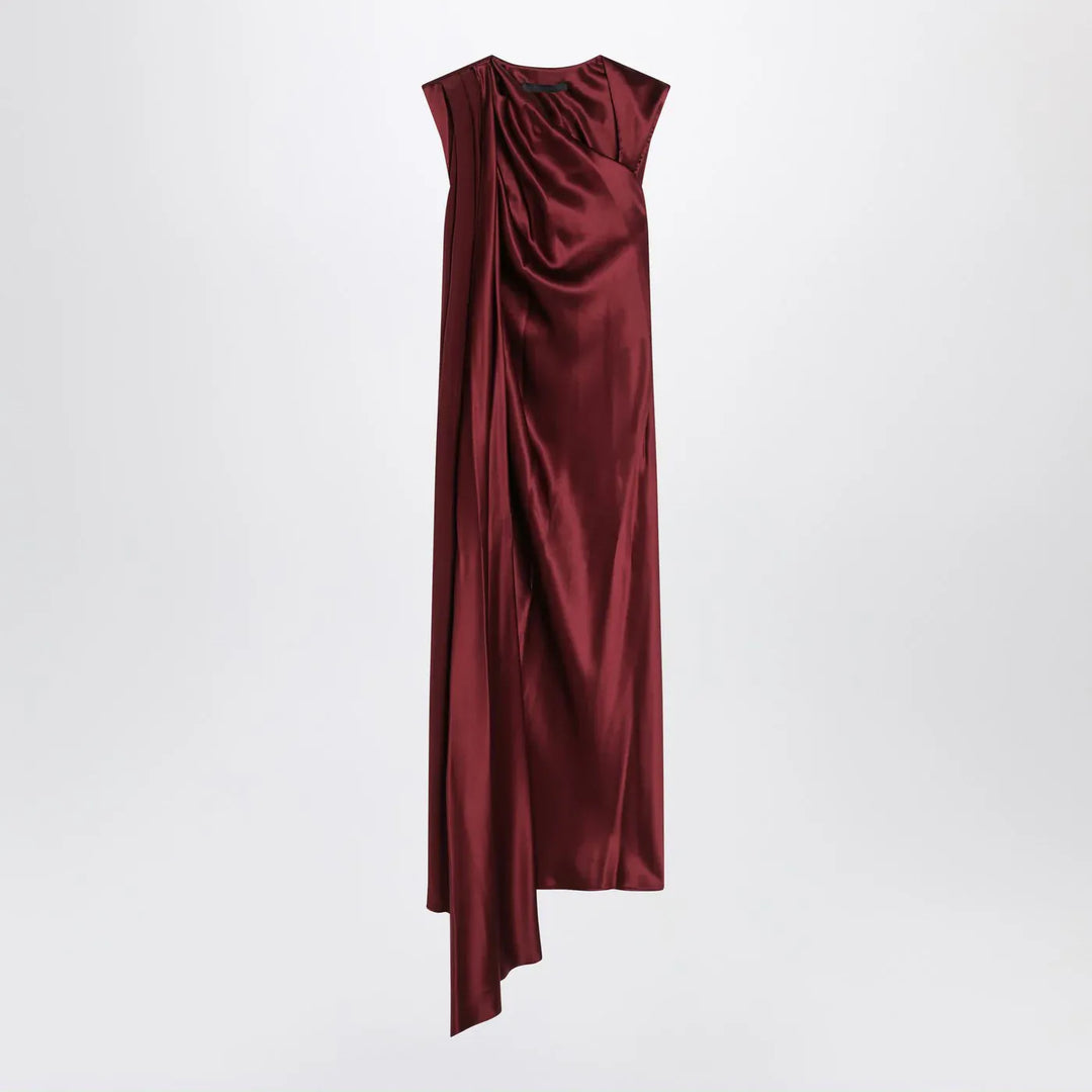Max Mara Pianoforte - Raspberry cape detail dress Brand Coats &amp; Jackets 38  IT